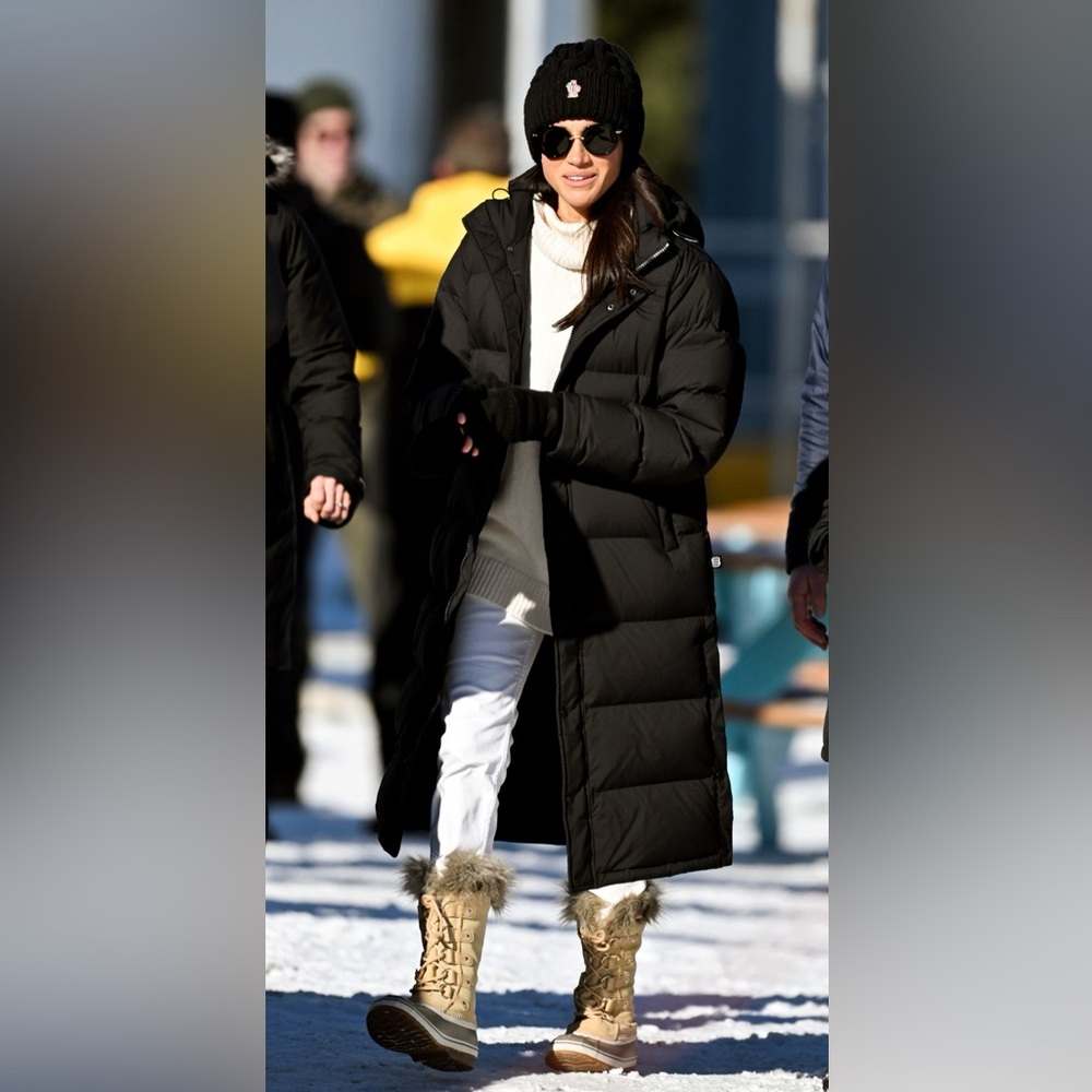 Sorel Joan of Arctic boots in ceramic/gum 2 ASO Meghan Markle - Picture 4 of 4